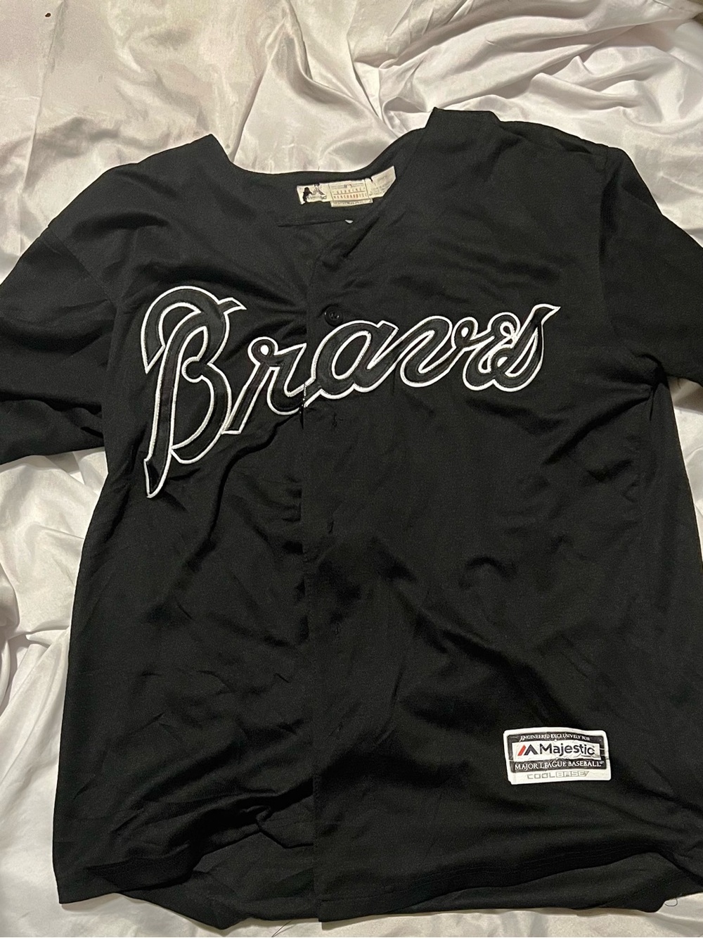 Atlanta Braves Ronald Acuna Jr. EL DE LA SABABA Atl Braves #13 Jersey Men’s S